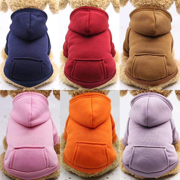 Pet Plain Hoodies