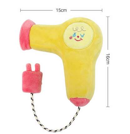 Kingdompet Puppy Cute Squeaky Hide and Seek Dog Toys Housekeeping Series