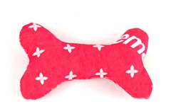 Plush Squeaky Dog Bones Toys