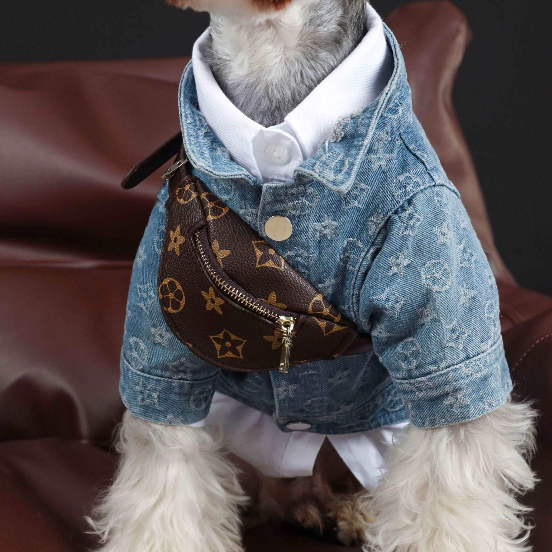 Dog Denim Jacket