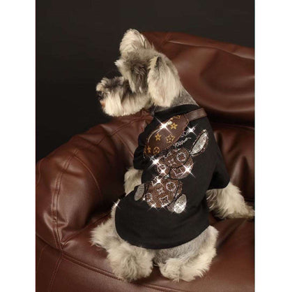 Rhinestone Puppy T-Shirt