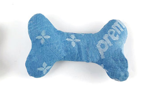 Plush Squeaky Dog Bones Toys