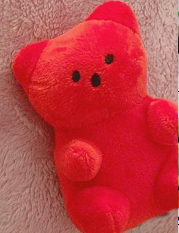 Gummy Bear Plush Squeaky Dog Toy