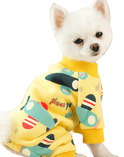 Cute Printed Dog Pajamas